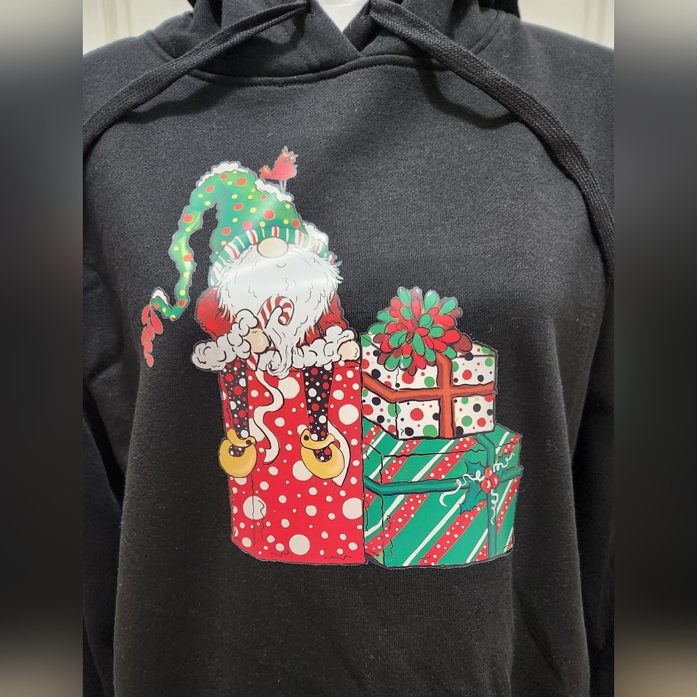 (SOLD) Christmas Hoodie - Picture 2 of 4